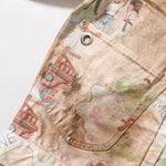 Type 2.5 Dirt Denim Jacket Print Island - LIKELIHOOD