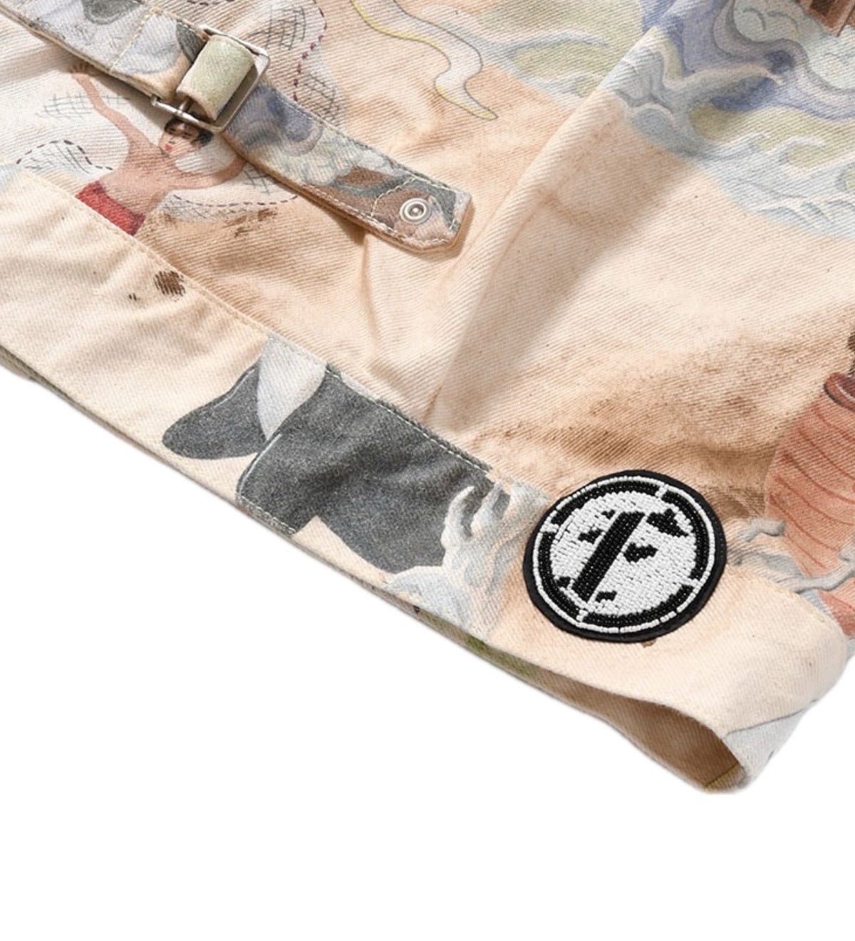 Type 2.5 Dirt Denim Jacket Print Island - LIKELIHOOD