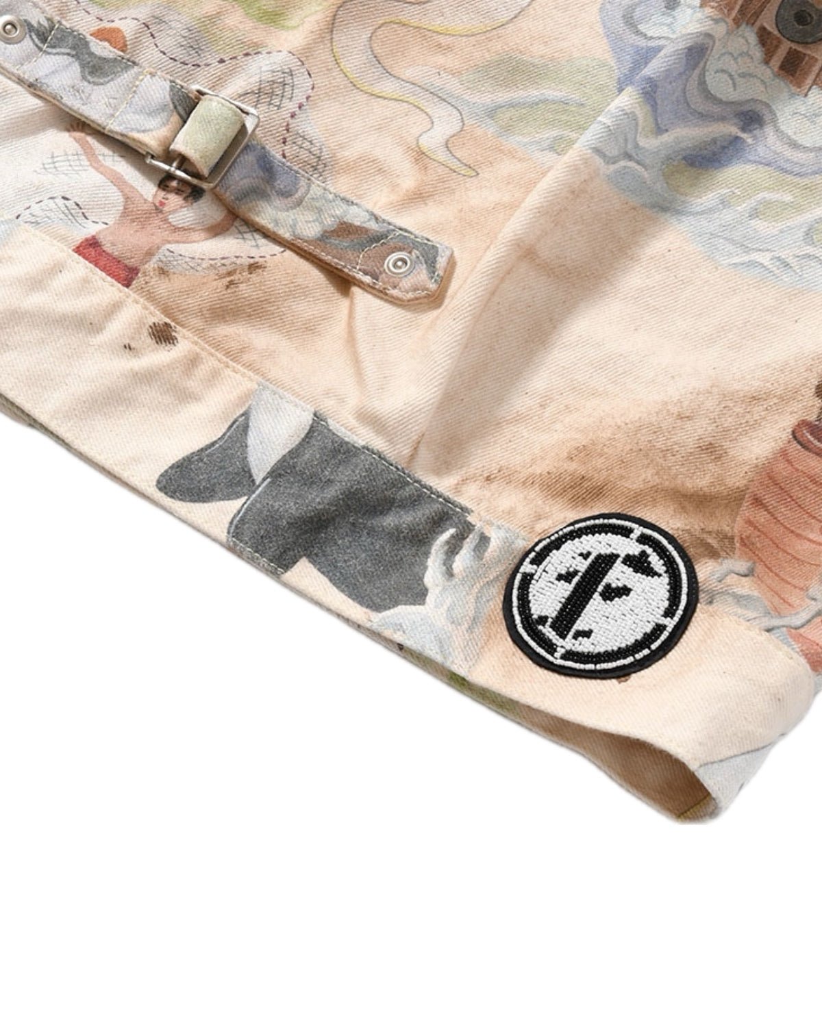 Type 2.5 Dirt Denim Jacket Print Island - LIKELIHOOD