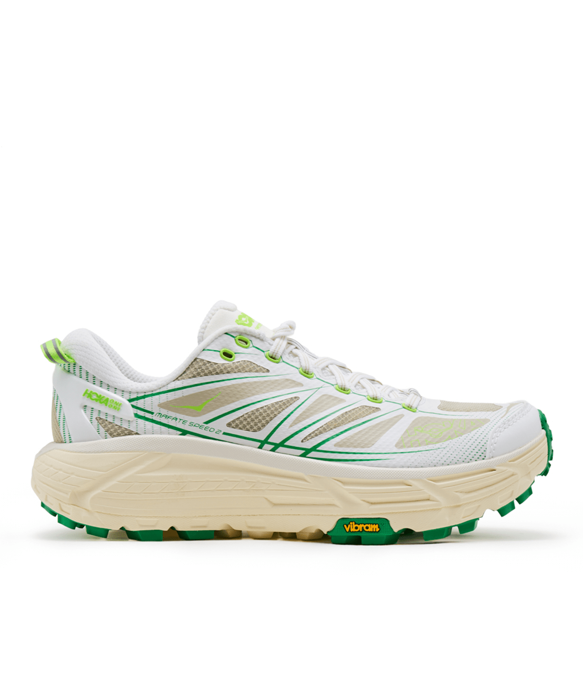 U Mafate Speed 2 White/Fresh Cut Grass - LIKELIHOOD