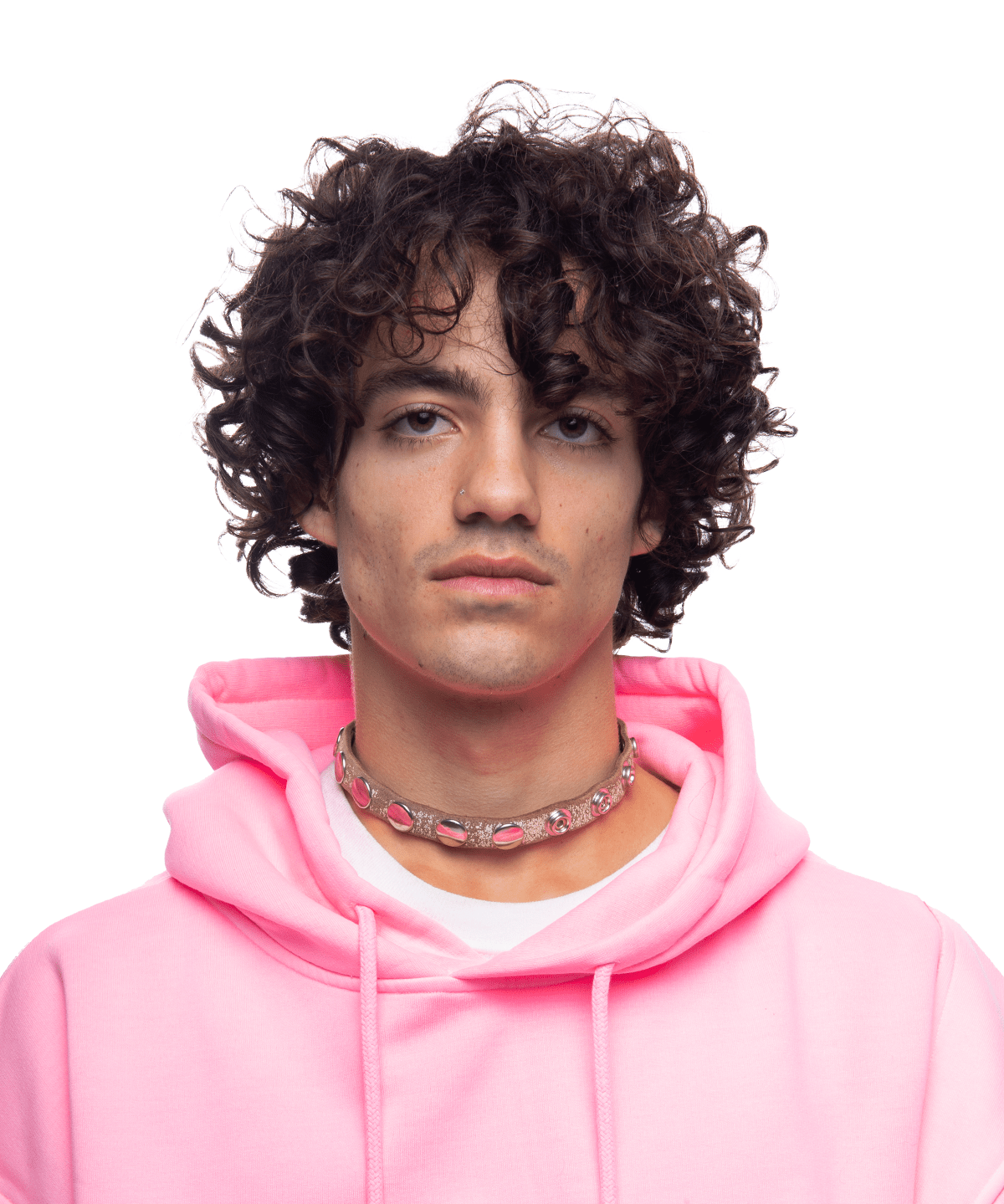 Unisex Snap Necklace 17mm White - LIKELIHOOD