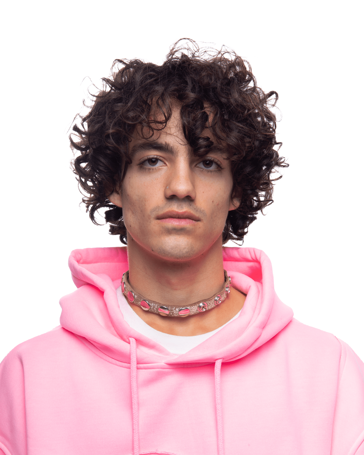 Unisex Snap Necklace 17mm White - LIKELIHOOD