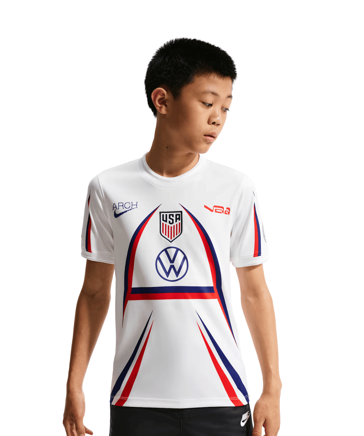 USA x V.A.A. Kid's Short-Sleeve Soccer Top - LIKELIHOOD