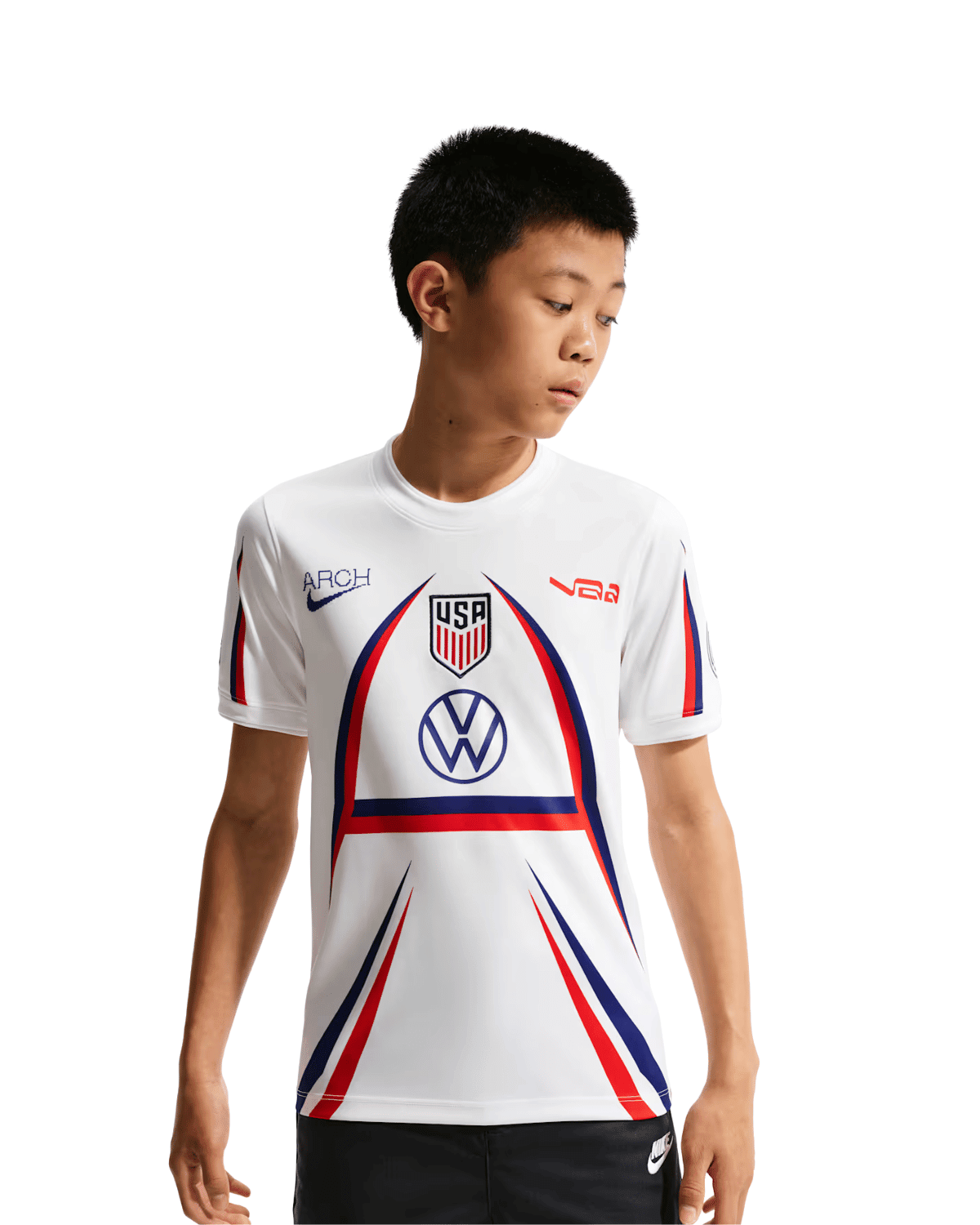USA x V.A.A. Kid's Short-Sleeve Soccer Top - LIKELIHOOD