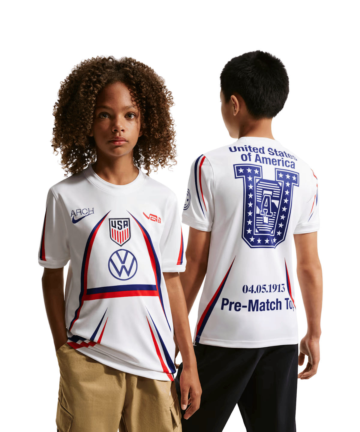 USA x V.A.A. Kid's Short-Sleeve Soccer Top - LIKELIHOOD