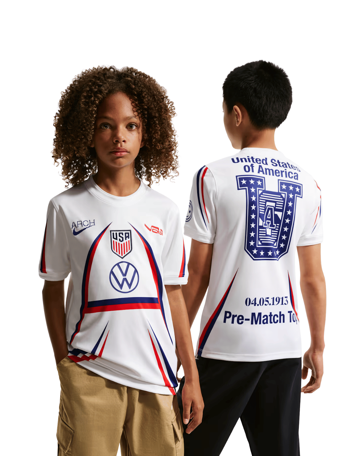 USA x V.A.A. Kid's Short-Sleeve Soccer Top - LIKELIHOOD