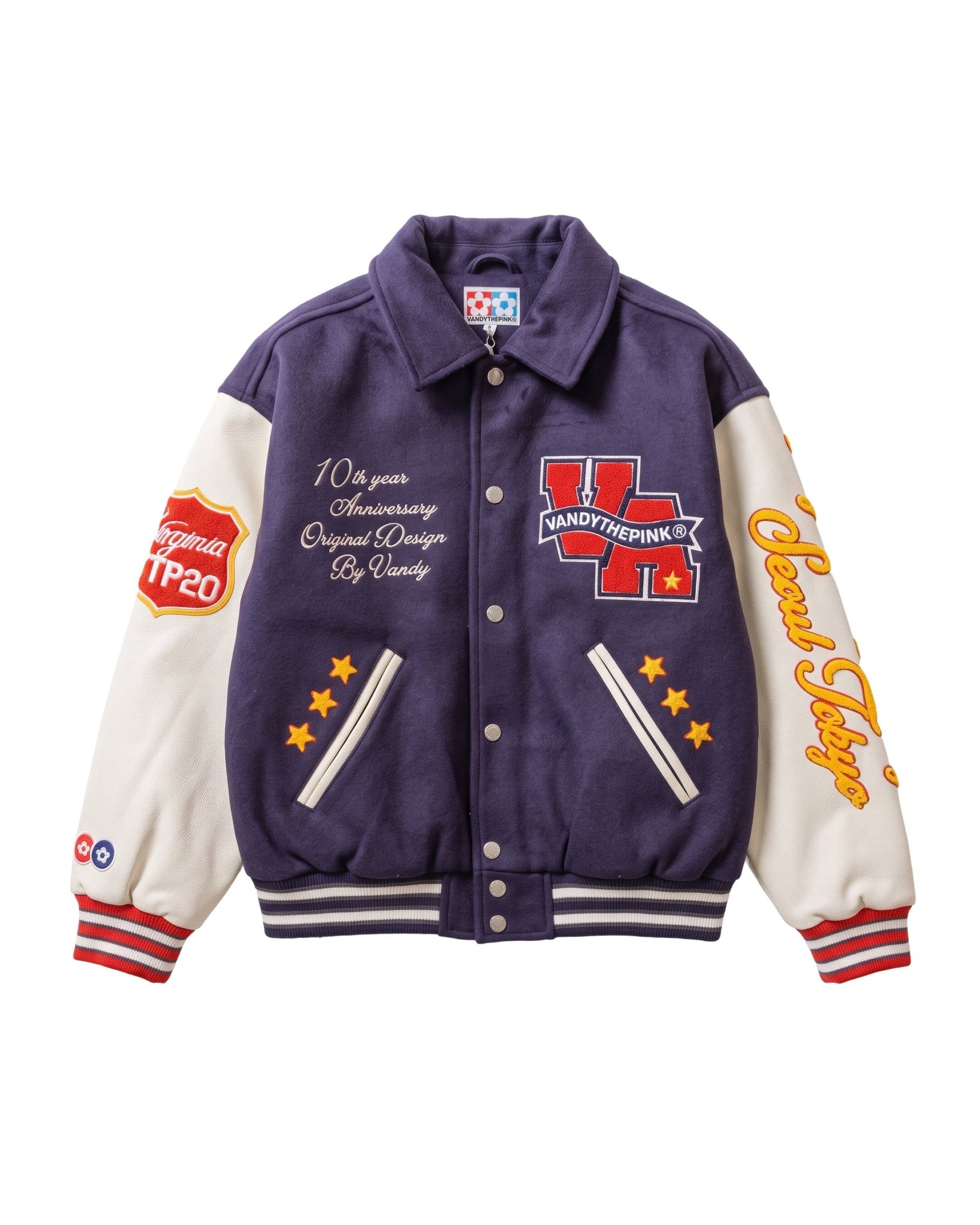 Varsity Jacket 10 Year Anniversary Navy - LIKELIHOOD