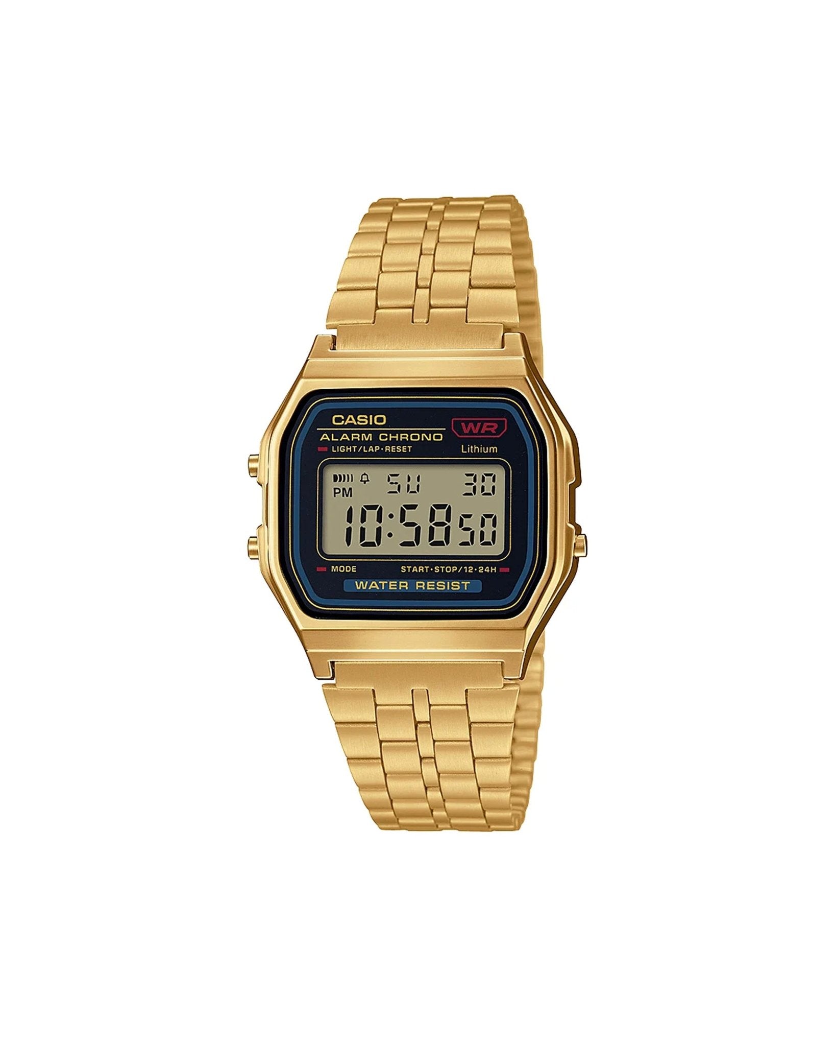 Vintage Gold and Black Digital Watch A159WGEA-1VT - LIKELIHOOD