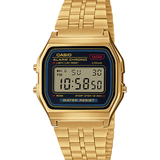 Vintage Gold and Black Digital Watch A159WGEA - 1VT - LIKELIHOOD
