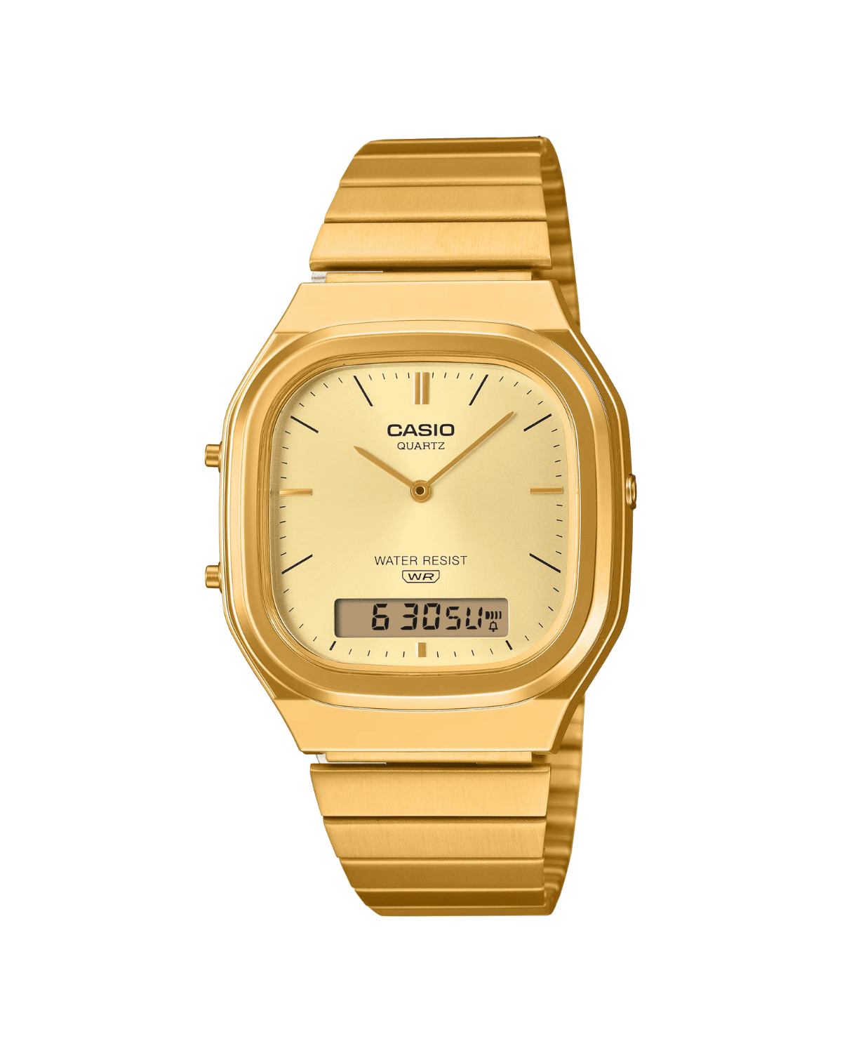 Vintage Gold Stainless Steel Watch AQ240EG-9A - LIKELIHOOD