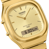 Vintage Gold Stainless Steel Watch AQ240EG-9A - LIKELIHOOD