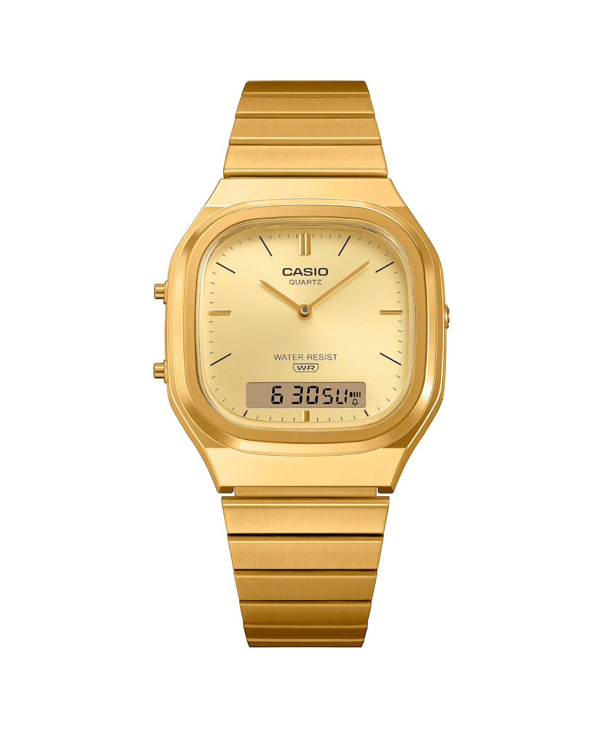 Vintage Gold Stainless Steel Watch AQ240EG-9A - LIKELIHOOD