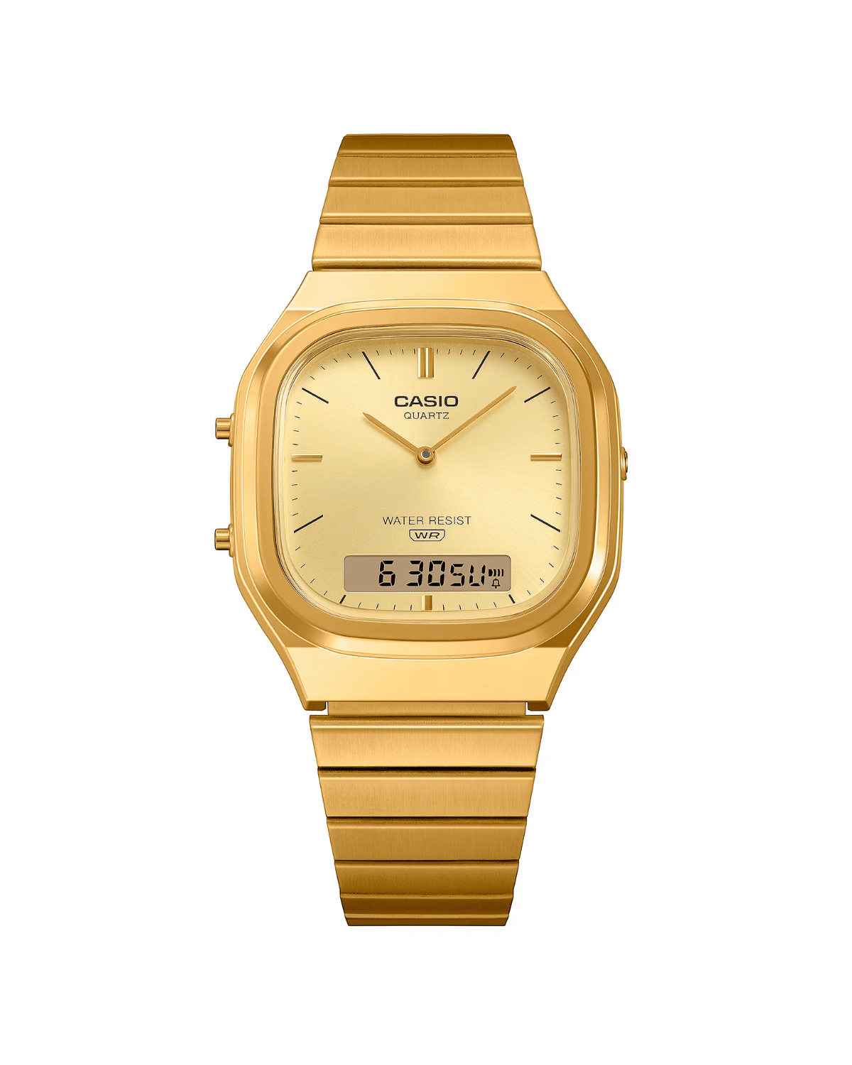 Vintage Gold Stainless Steel Watch AQ240EG-9A - LIKELIHOOD
