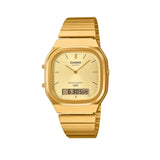 Vintage Gold Stainless Steel Watch AQ240EG-9A - LIKELIHOOD