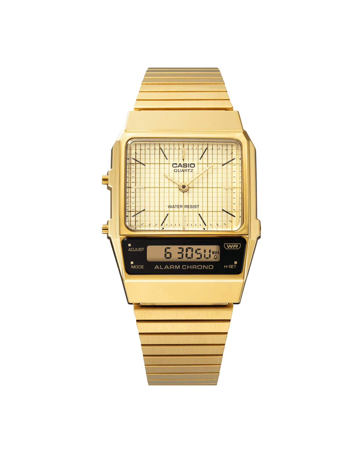 Vintage Gold Stainless Steel Watch AQ800EG-9A - LIKELIHOOD