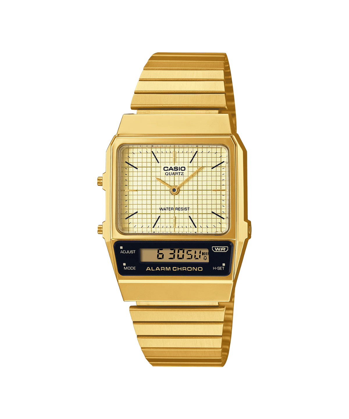 Vintage Gold Stainless Steel Watch AQ800EG-9A - LIKELIHOOD