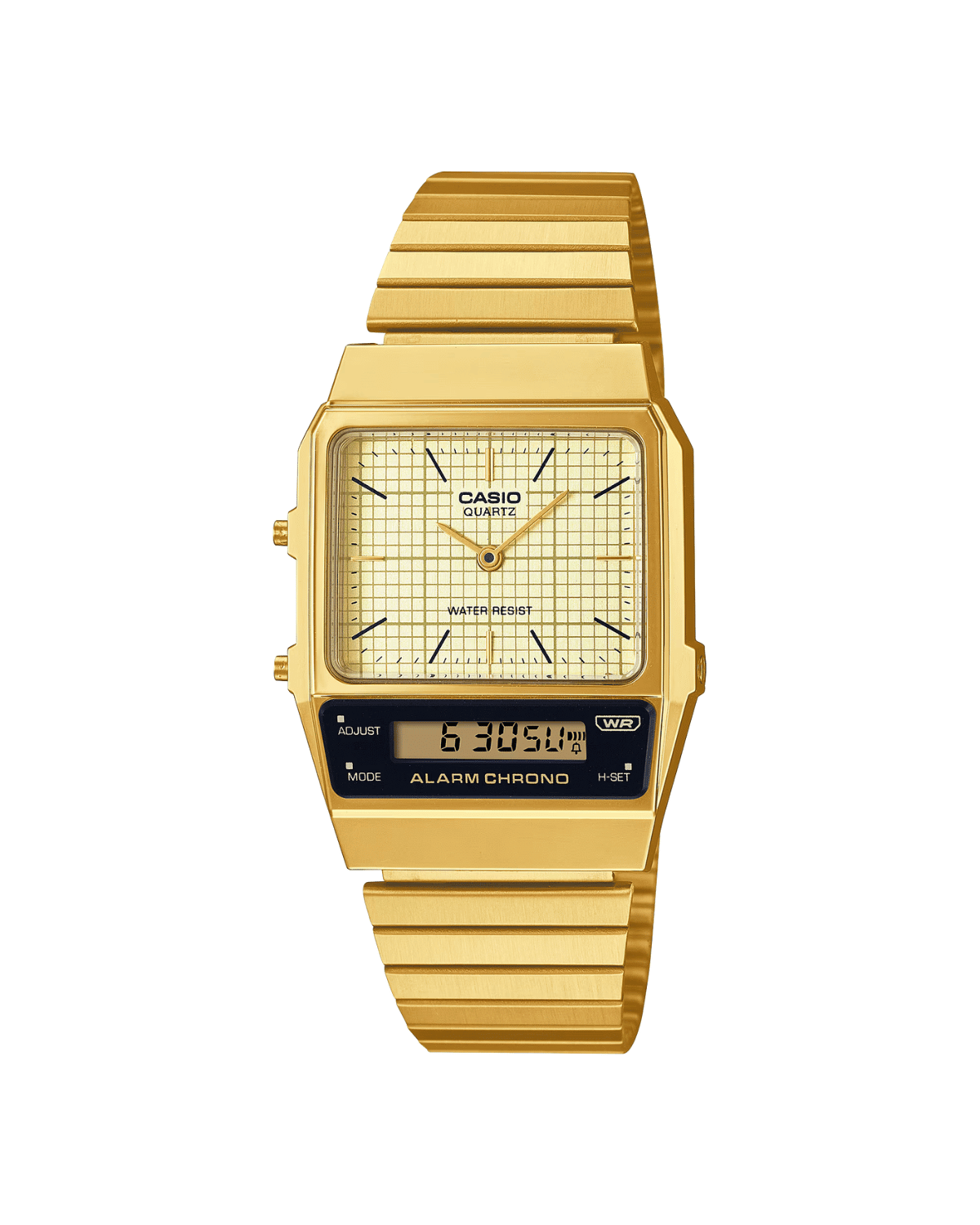 Vintage Gold Stainless Steel Watch AQ800EG-9A - LIKELIHOOD