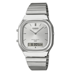 Vintage Silver Stainless Steel Watch AQ240E-7A - LIKELIHOOD