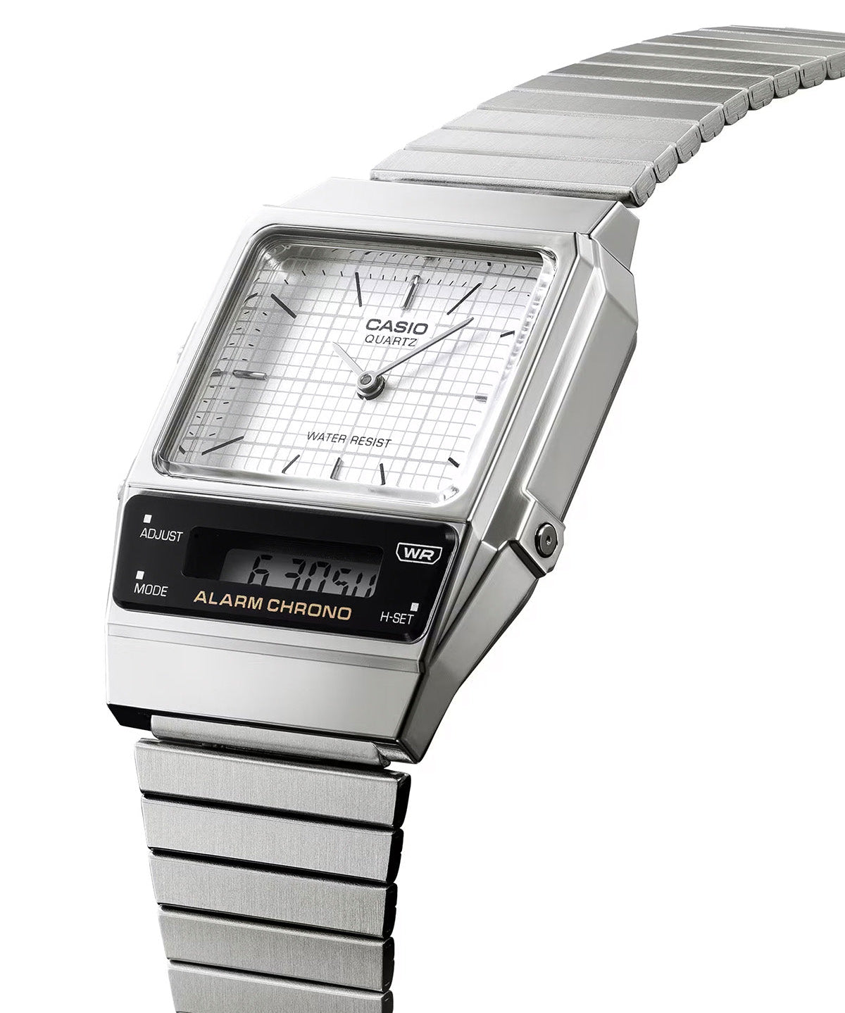 Vintage Stainless Steel Silver Watch AQ800E - 7A - LIKELIHOOD