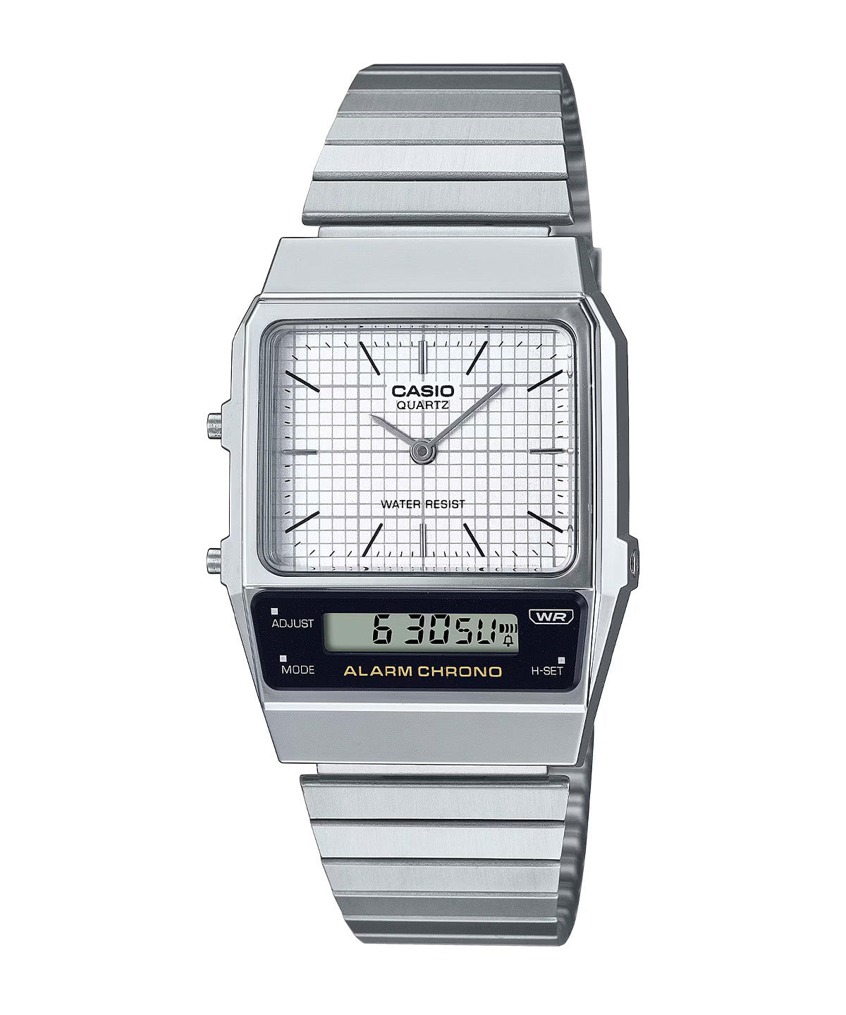 Vintage Stainless Steel Silver Watch AQ800E - 7A - LIKELIHOOD