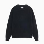 Waffle Cashmere Sweater Black - LIKELIHOOD
