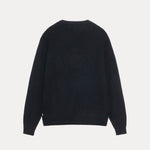 Waffle Cashmere Sweater Black - LIKELIHOOD