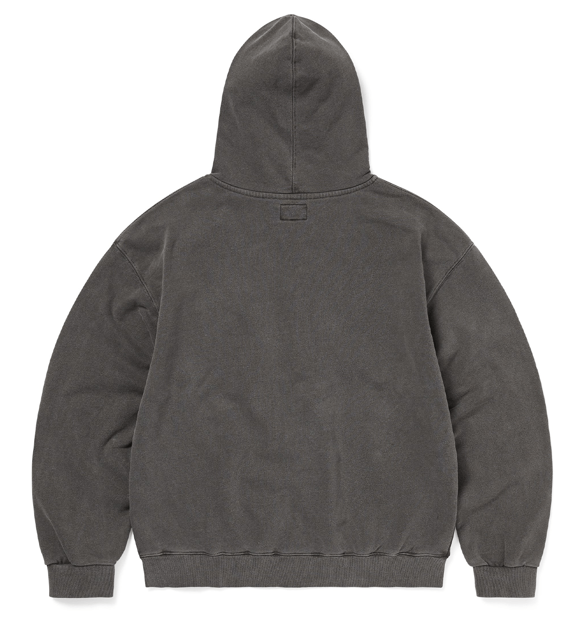 Waffle Lined Zip Up Hoodie Charcoal - LIKELIHOOD