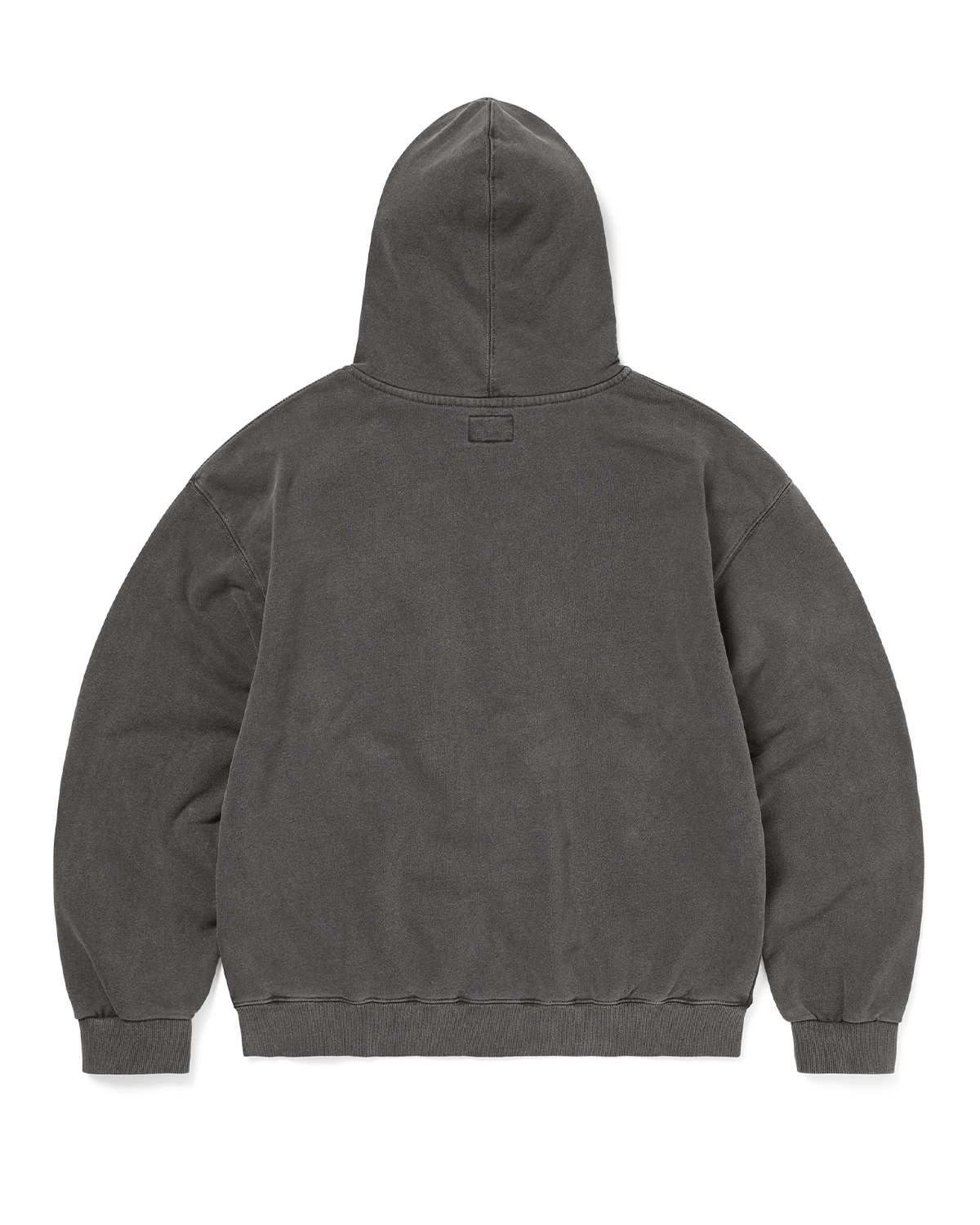 Waffle Lined Zip Up Hoodie Charcoal - LIKELIHOOD