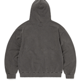 Waffle Lined Zip Up Hoodie Charcoal - LIKELIHOOD