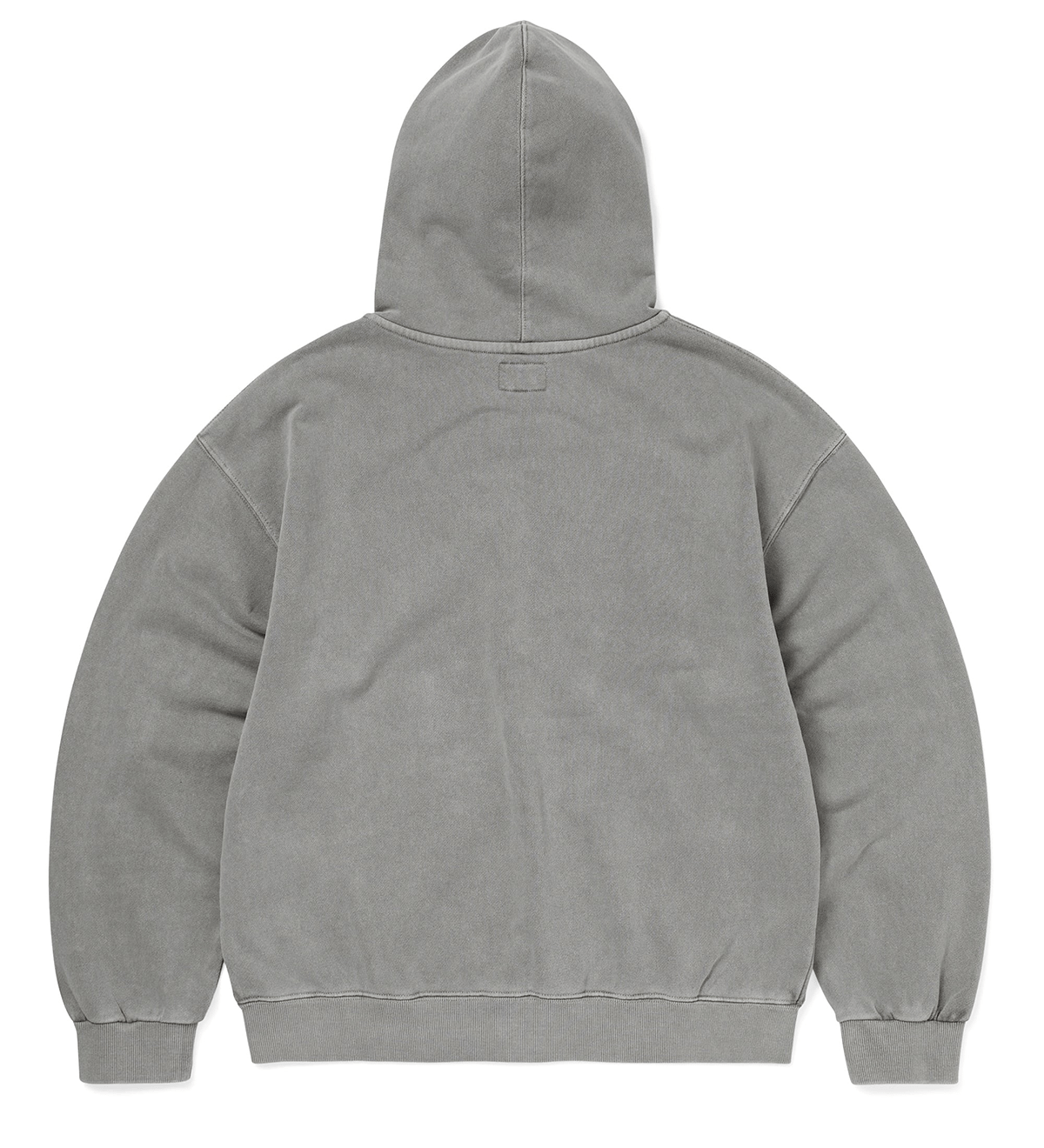 Waffle Lined Zip Up Hoodie Dark Grey - LIKELIHOOD