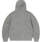 Waffle Lined Zip Up Hoodie Dark Grey - LIKELIHOOD