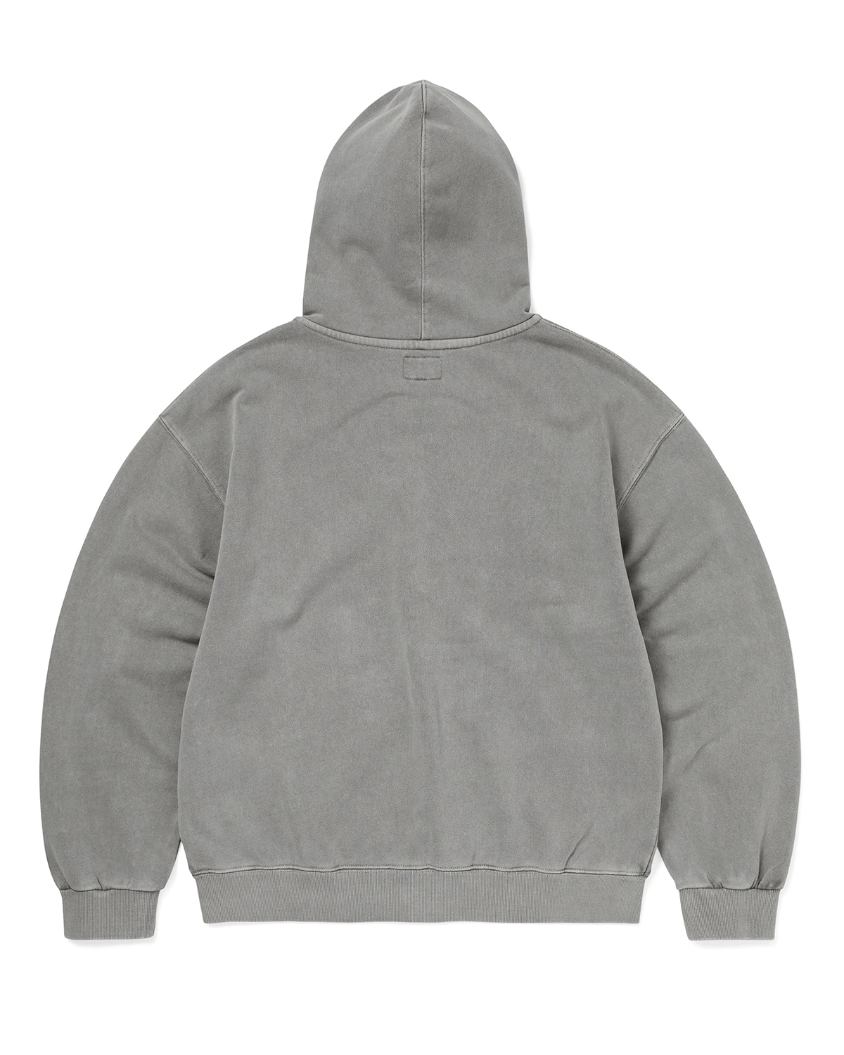 Waffle Lined Zip Up Hoodie Dark Grey - LIKELIHOOD