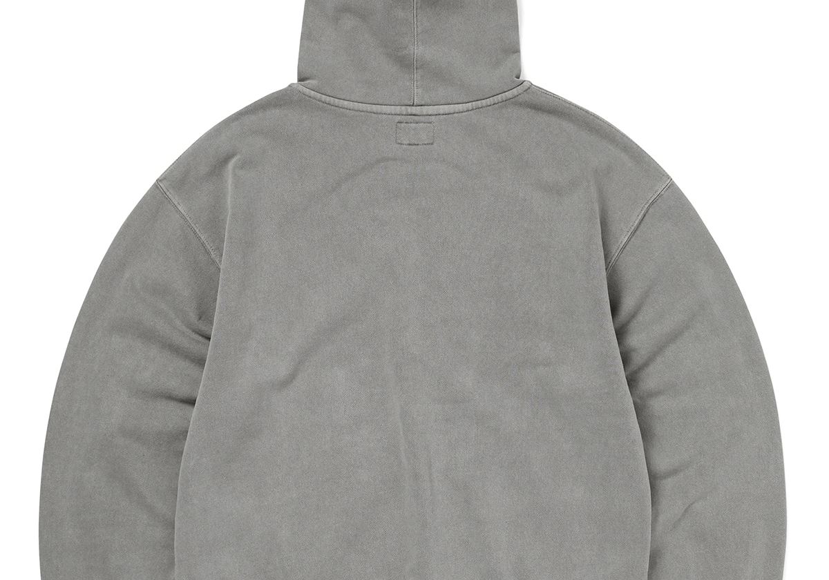 Waffle Lined Zip Up Hoodie Dark Grey - LIKELIHOOD