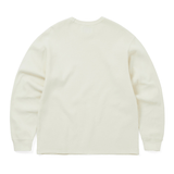 Waffle L/S Tee Ivory - LIKELIHOOD