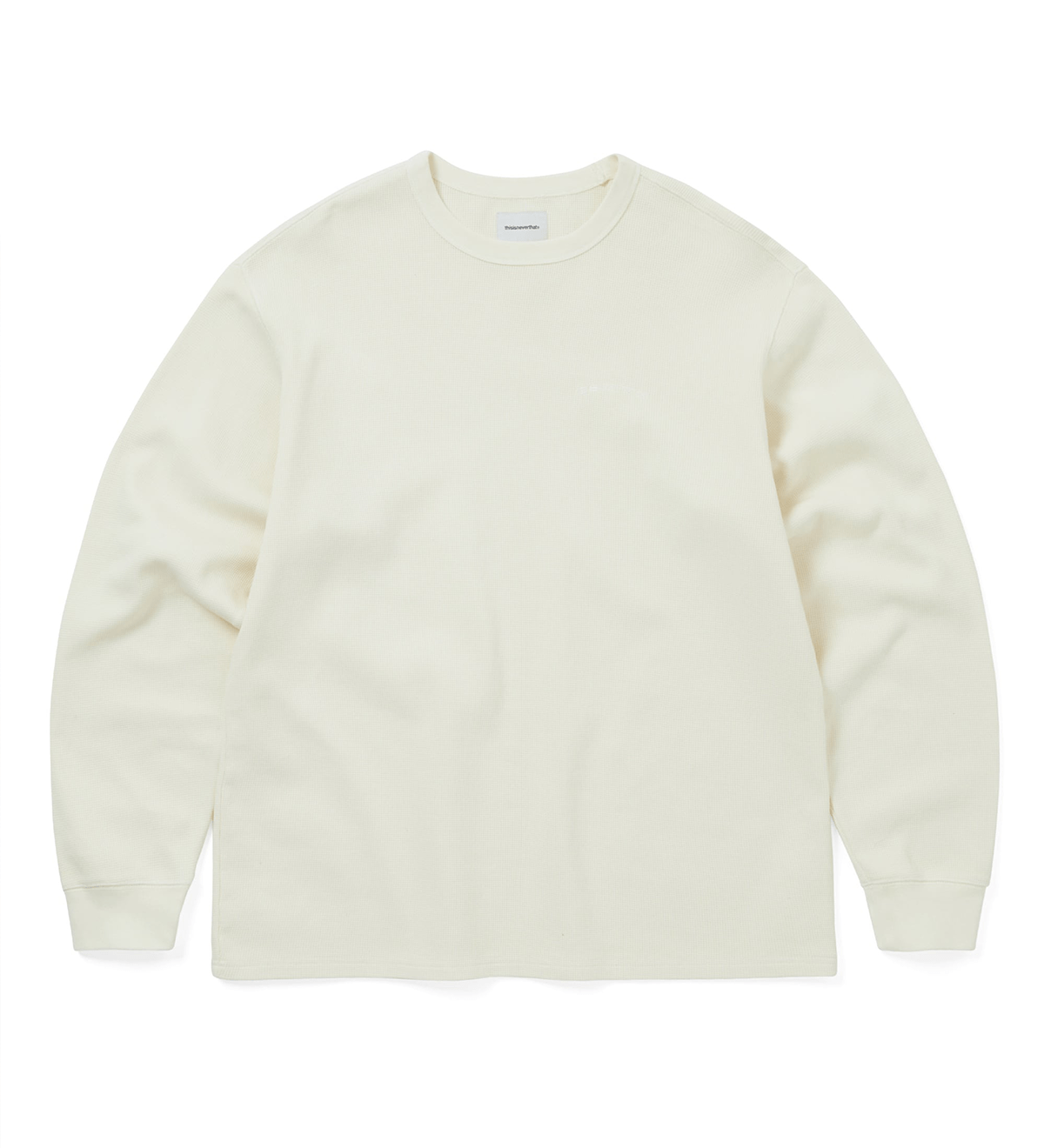 Waffle L/S Tee Ivory - LIKELIHOOD