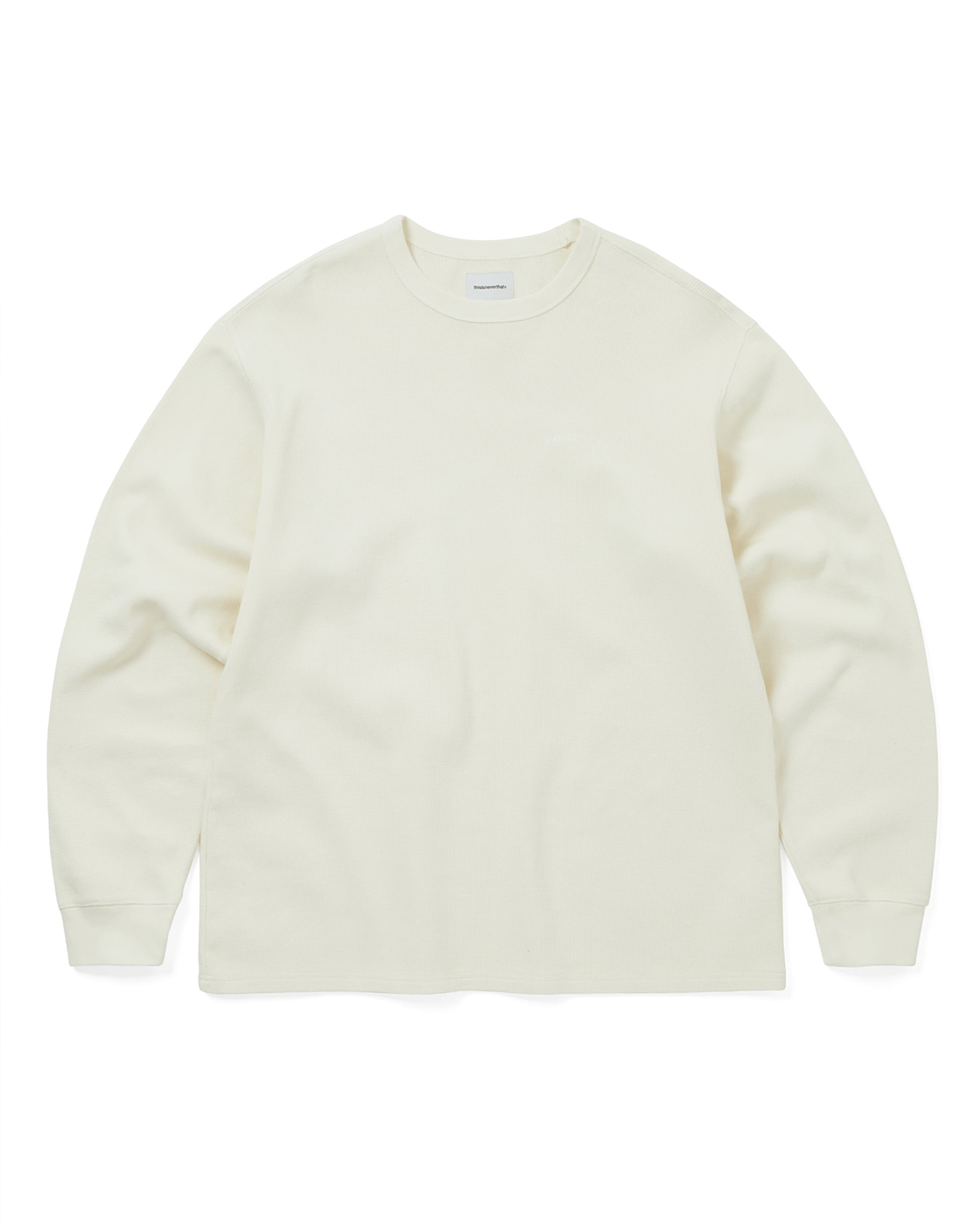 Waffle L/S Tee Ivory - LIKELIHOOD