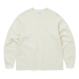 Waffle L/S Tee Ivory - LIKELIHOOD