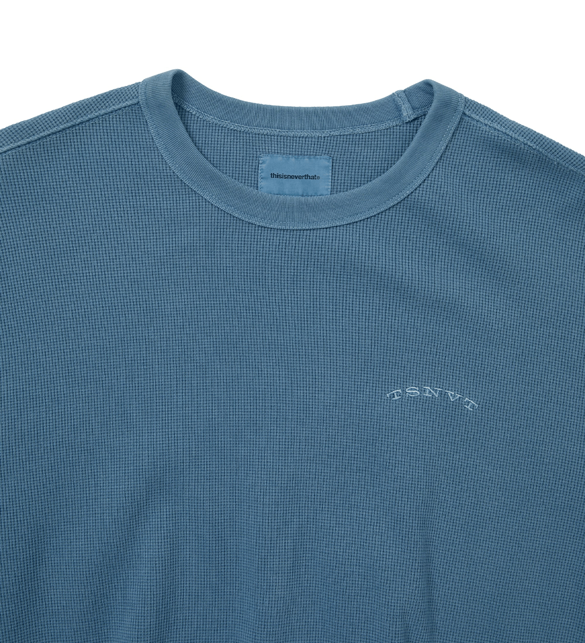 Waffle L/S Tee Slate - LIKELIHOOD