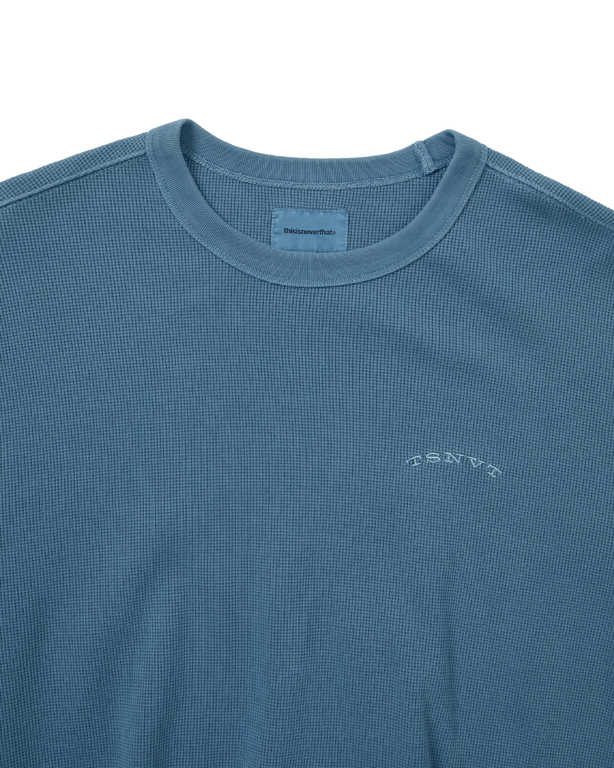 Waffle L/S Tee Slate - LIKELIHOOD