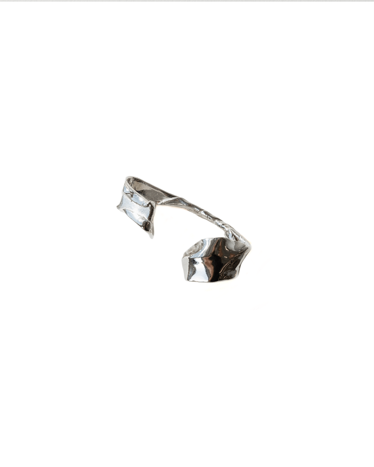 WARP Ear Cuff Silver - LIKELIHOOD