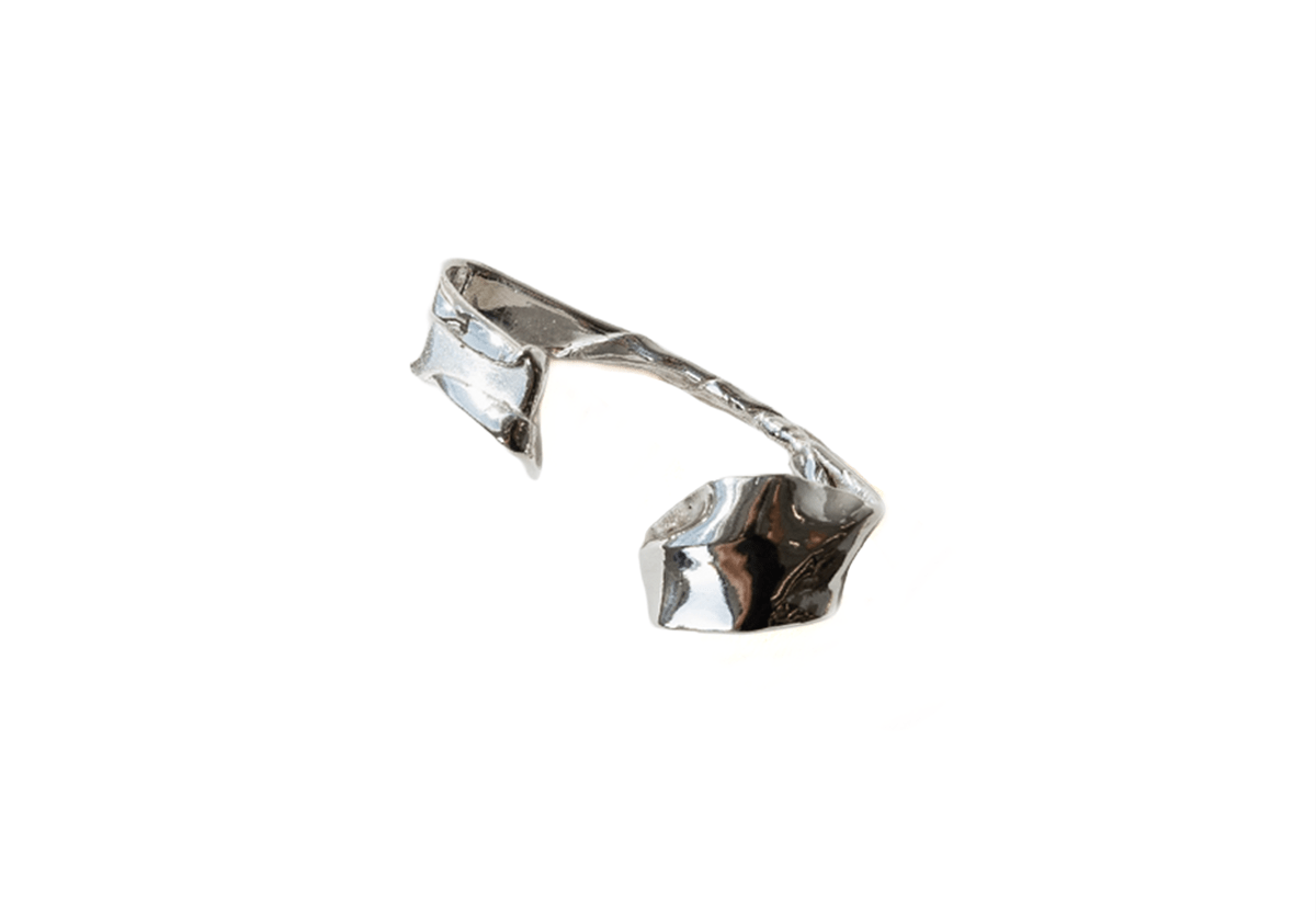 WARP Ear Cuff Silver - LIKELIHOOD