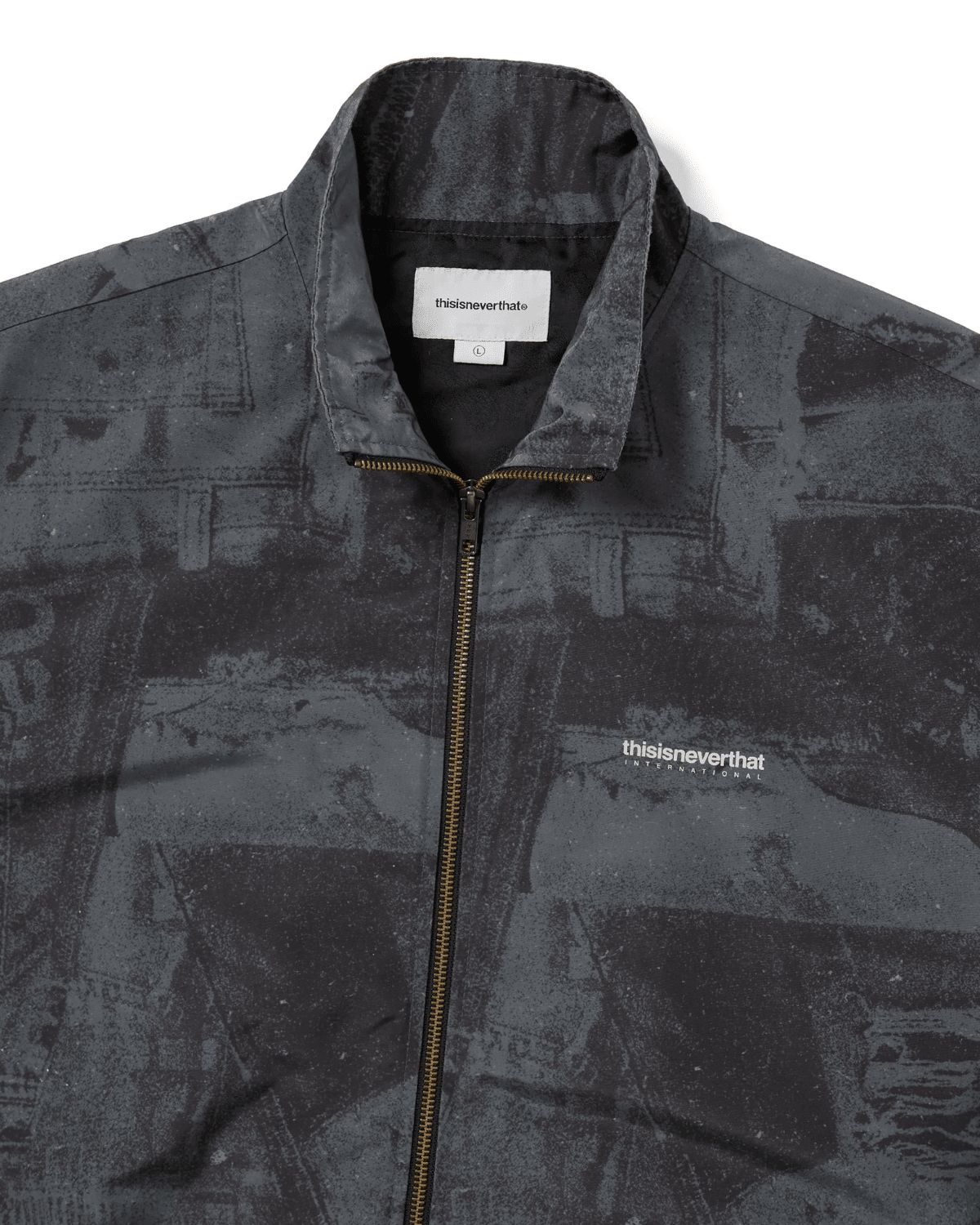 Washed INTL Team Jacket Patchwork - LIKELIHOOD