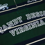 Washed Striped Rugby Green - LIKELIHOOD