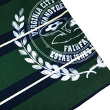 Washed Striped Rugby Green - LIKELIHOOD