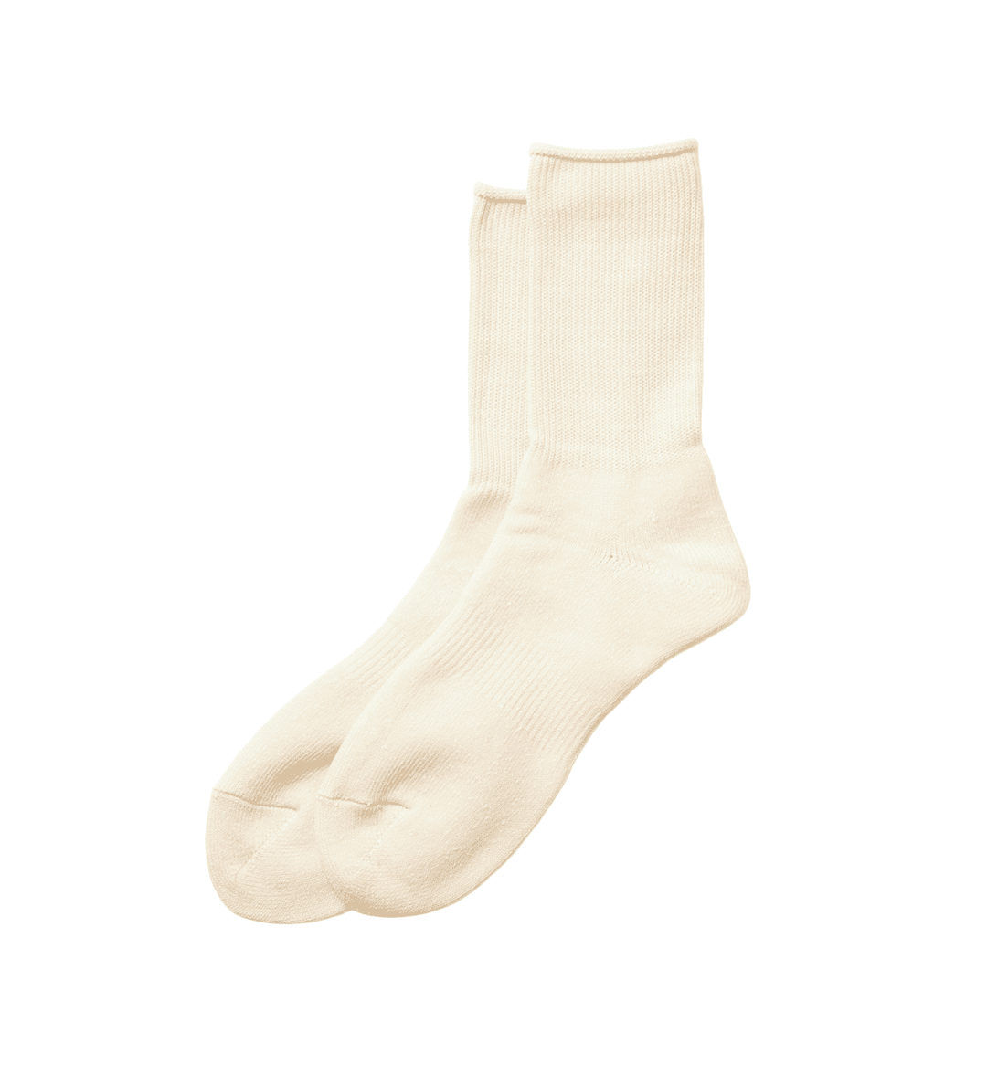 Washi Pile Crew Socks Ivory - LIKELIHOOD