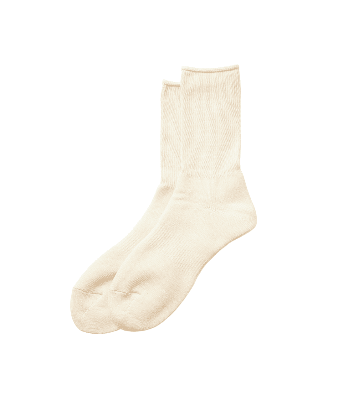 Washi Pile Crew Socks Ivory - LIKELIHOOD