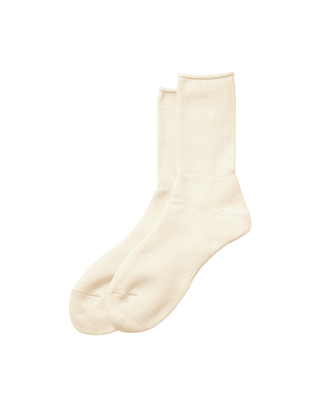 Washi Pile Crew Socks Ivory - LIKELIHOOD