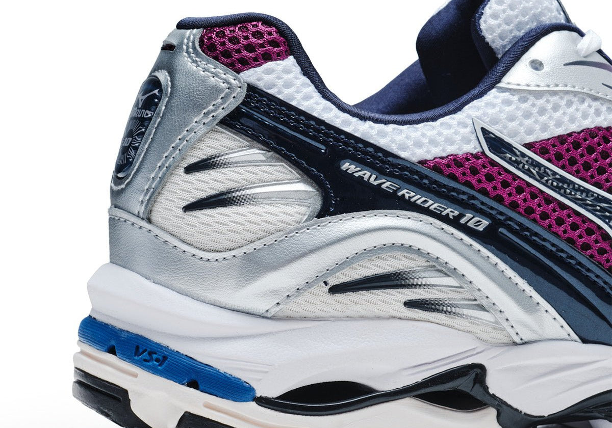 Wave Ride 10 White/Dark Purple - LIKELIHOOD