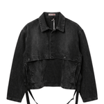 Welding Jacket Black Denim - LIKELIHOOD