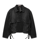 Welding Jacket Black Denim - LIKELIHOOD